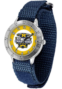 2023 College Football National Champions Tailgater Michigan Wolverines Youth Watch - Navy Blue