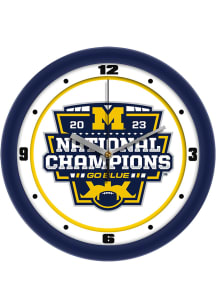 Michigan Wolverines 2023 College Football National Champions 11.5 Traditional Wall Clock