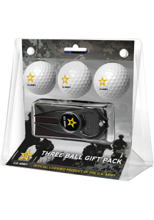 Army Ball and Black Hat Trick Divot Tool Golf Gift Set