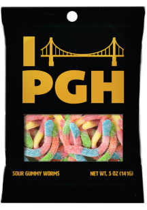 Pittsburgh Sour Gummy Worms Candy