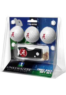 Alabama Crimson Tide Ball and Spring Action Divot Tool Golf Gift Set