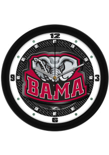 Alabama Crimson Tide 11.5 Carbon Fiber Wall Clock
