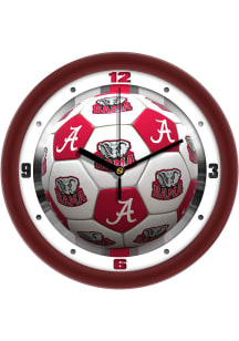 Alabama Crimson Tide 11.5 Soccer Ball Wall Clock