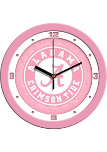 Alabama Crimson Tide 11.5 Pink Wall Clock