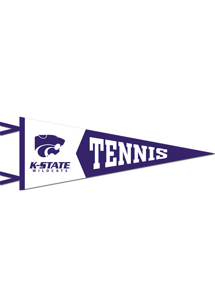 K-State Wildcats 12X30 Tennis Pennant