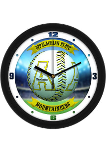 Appalachian State Mountaineers 11.5 Home Run Wall Clock