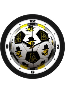 Appalachian State Mountaineers 11.5 Soccer Ball Wall Clock