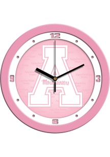 Appalachian State Mountaineers 11.5 Pink Wall Clock