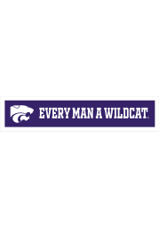 K-State Wildcats 8X36 Every Man A Wildcat Banner