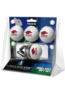 Arkansas Razorbacks Ball and CaddiCap Holder Golf Gift Set