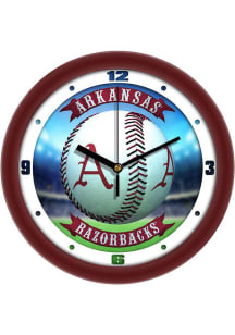 Arkansas Razorbacks 11.5 Home Run Wall Clock