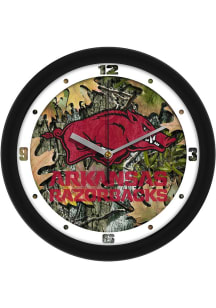 Arkansas Razorbacks 11.5 Camo Wall Clock