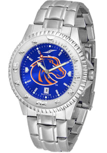 Boise State Broncos Competitor Steel Anochrome Mens Watch
