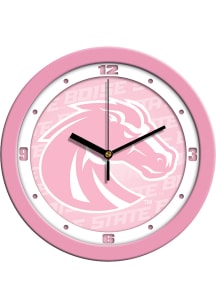Boise State Broncos 11.5 Pink Wall Clock