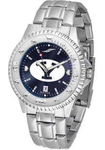 BYU Cougars Competitor Steel Anochrome Mens Watch