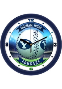 BYU Cougars 11.5 Home Run Wall Clock