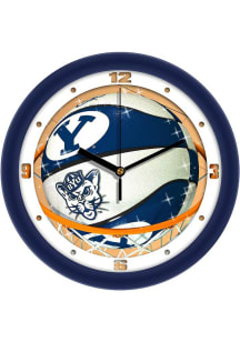 BYU Cougars 11.5 Slam Dunk Wall Clock