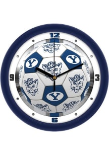 BYU Cougars 11.5 Soccer Ball Wall Clock