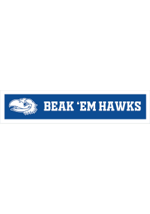 Kansas Jayhawks 8X36 Break Em Hawks Banner