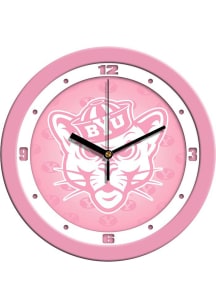 BYU Cougars 11.5 Pink Wall Clock