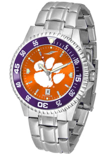 Clemson Tigers Competitor Steel AC Mens Watch