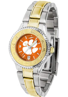 Clemson Tigers Competitor Elite Anochrome Womens Watch