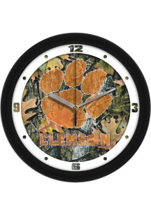Clemson Tigers 11.5 Camo Wall Clock
