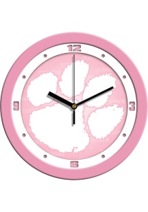 Clemson Tigers 11.5 Pink Wall Clock