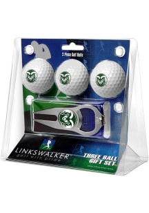 Colorado State Rams Ball and Hat Trick Divot Tool Golf Gift Set
