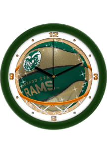 Colorado State Rams 11.5 Slam Dunk Wall Clock