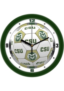 Colorado State Rams 11.5 Soccer Ball Wall Clock