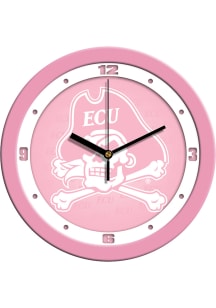 East Carolina Pirates 11.5 Pink Wall Clock