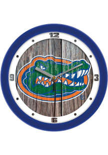 Florida Gators 11.5 Weathered Wood Wall Clock
