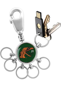 Florida A&amp;M Rattlers 6 Ring Valet Keychain