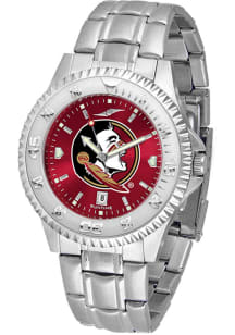 Florida State Seminoles Competitor Steel Anochrome Mens Watch