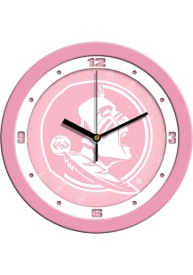 Florida State Seminoles 11.5 Pink Wall Clock