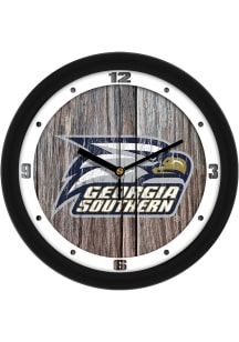 Georgia Southern Eagles 11.5 Weathered Wood Wall Clock