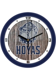 Georgetown Hoyas 11.5 Weathered Wood Wall Clock
