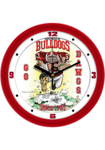 Georgia Bulldogs 11.5 Steamroller Wall Clock
