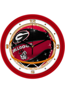 Georgia Bulldogs 11.5 Slam Dunk Wall Clock