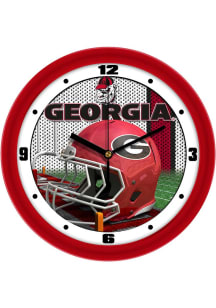 Georgia Bulldogs 11.5 Football Helmet Wall Clock