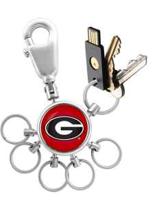 Georgia Bulldogs 6 Ring Valet Keychain