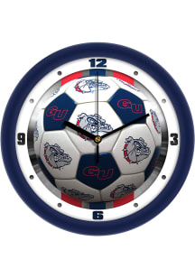 Gonzaga Bulldogs 11.5 Soccer Ball Wall Clock