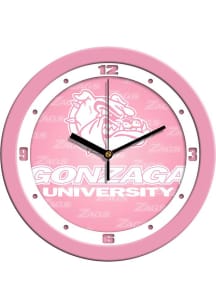 Gonzaga Bulldogs 11.5 Pink Wall Clock