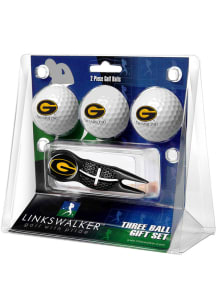 Grambling State Tigers Ball and Black Crosshairs Divot Tool Golf Gift Set