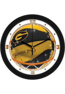 Grambling State Tigers 11.5 Slam Dunk Wall Clock
