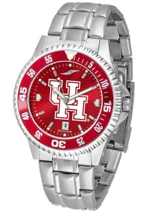 Houston Cougars Competitor Steel AC Mens Watch