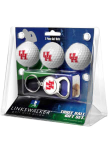 Houston Cougars Ball and Keychain Golf Gift Set