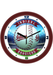 Indiana Hoosiers 11.5 Home Run Wall Clock