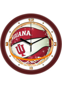 Indiana Hoosiers 11.5 Slam Dunk Wall Clock